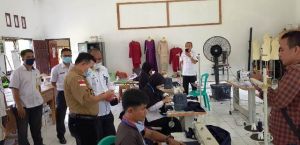 Bupati Merangin Al Haris: BLK Produksi 1.000 Masker per Hari Untuk Disumbangkan ke Masyarakat