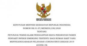Ini Teknis RS Klaim Biaya Perawatan Pasien Covid-19
