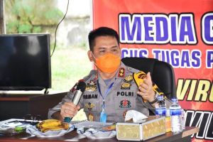 Pimpin Rapat Tim Gugus Tugas Penanganan Covid-19 di BPBD, Ini Arahan Kapolda Jambi