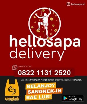 Mau Makan dan Minum dari Coffe Shop Hello Sapa Tapi Tetap di Rumah, Delivery Order Saja, Ini Caranya