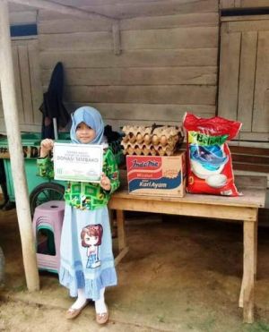 Fantastik, Kurang dari Sebulan Tersalurkan 447 paket Sembako dan lebih dari 1.700 Penerima Manfaat