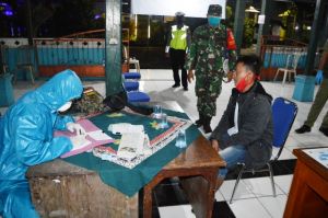 Putus Rantai Penyebaran Covid 19 Muspika Mranggen Lakukan Pemeriksaan Warga Yang Pulang Mudik