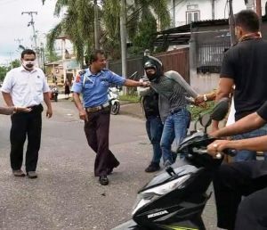 Di Tengah Pandemi Covid-19 Dua Pemuda di Kota Jambi Ini Nekat Jambret Ibu-ibu