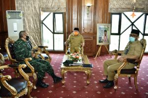 Danrem 042/Gapu Sowan Ke Gubernur Jambi, Fachrori: Sinergi  Akan Terus Kita Tingkatkan