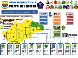 33 Orang di Jambi Tunggu Uji Swab, Jumlah PDP Masih 59 Orang