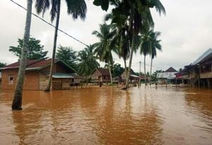 Banjir Landa Sejumlah Wilayah Merangin