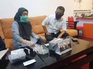 Pimpinan Bawaslu Provinsi Jambi Rapid Test, Wein: Semuanya Negatif