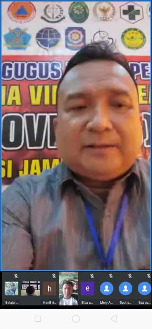 Dihadiri Dirreskrimsus Polda Jambi,  Pusakademia Sukses Lakukan Pelatihan Relawan