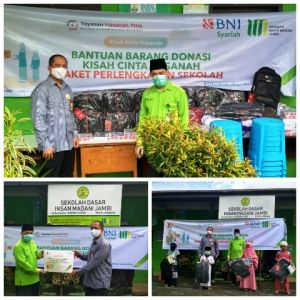 BNI Syariah Salurkan Bantuan Pendidikan Buat Insan Madani