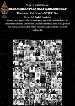 Libatkan 110 Penulis, Satu Pena-Balai Pustaka Terbitkan Buku Kemanusiaan pada Masa Corona