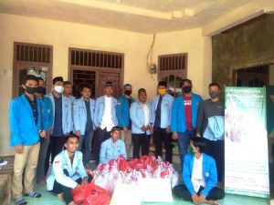 BKPRMI Desa Kasang Pudak Bagikan Puluhan Paket Sembako Untuk Dhuafa Dan Anak Yatim