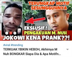 Viral Pemenang Lelang Motor Jokowi,  M Nuh: Saya Gak Pernah Ngaku Pengusaha