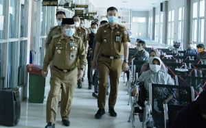 Bupati Merangin Al Haris Sidak Hari Pertama Masuk Kerja Pasca Lebaran