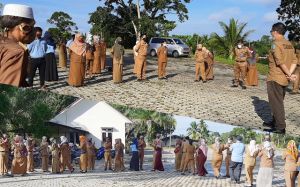 Apel Hari Pertama Masuk Kerja, Diskominfo Gelar Silaturahmi Lebaran Idul Fitri 1441 H