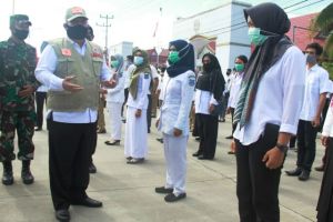 Bupati Safrial Pimpin Apel Gabungan Pendisiplinan Protokol Kesehatan, Minta ASN Jadi Contoh