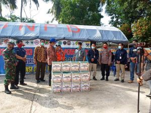 SKK Migas-PetroChina Serahkan 1.000 Paket Sembako ke Tim Gugus Tugas Covid-19 Provinsi Jambi