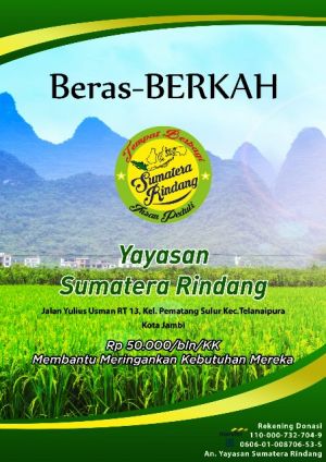 Yayasan Sumatera Rindang di Pematang Sulur Sosialisasikan Beras Untuk Kaum Dhuafa Terdampak Covid-19