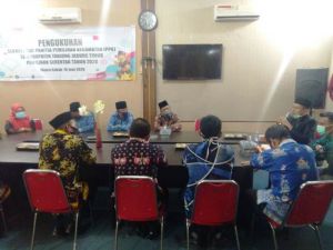 KPU Kukuhkan Sekretariat PPK Tanjabtim