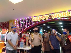 Fasha Lakukan Inspeksi Protokol Kesehatan di Sejumlah Pasar dan Mall