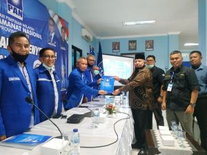 Dikawal Tim Keluarga Fachrori, Safrial Datangi DPW PAN Pagi Ini Kembalikan Formulir