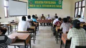 Satgas TMMD 108 Kodim 0419/Tanjab Gelar Penyuluhan Cara Budidaya Ikan Yang Baik ( CBIB )