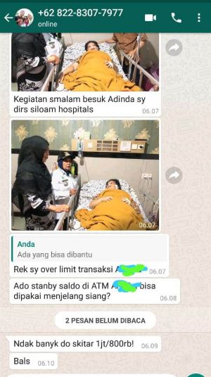Hati-Hati Penipuan Atas Nama Camat Pasar Minta Uang