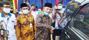 Wabup Resmikan Pertashop Desa Tambang Emas, Harga Pertamax di Sama di SPBU