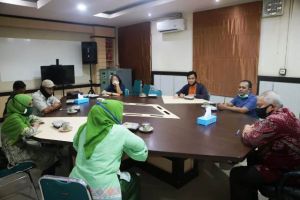 Bupati Safrial Sambut Ramah Audiensi dan Diskusi PWI Tanjab Barat