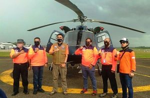Masuk Musim Kemarau, Helikopter Pemantau Karhutla Tiba di Jambi