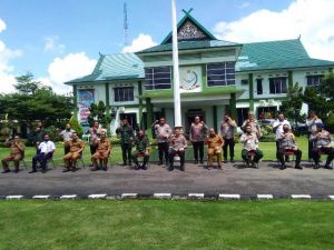 Antisipasi Karhutla, TNI, Polri dan BPBD Rapat Dengan Empat Kabupaten Rawan