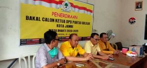 Musda Golkar Kota Jambi, Adu Kuat Endria - Budi Setiawan