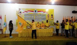 Terpilih Aklamasi, Tantowi Jauhari Gantikan Cek Endra Pimpin Golkar Sarolangun