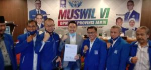 Usai Muswil PAN, Fikar - Yos Terima Rekomendasi PAN