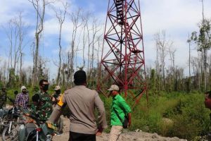 Ditengah Pandemi, Dansatgas TMMD Kodim Tanjab Cegah Karhutla Secara Optimal