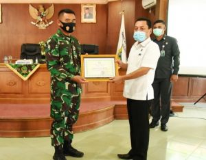 Bupati Tanjabtim Berharap Jalinan Sinergitas Tetap Terjaga Walau TMMD 108 Telah Selesai