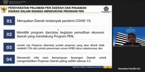 4 Syarat Pinjaman PEN bagi Daerah