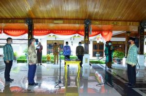 Bupati Lantik Penjabat Sekda Kabupaten Batang Hari