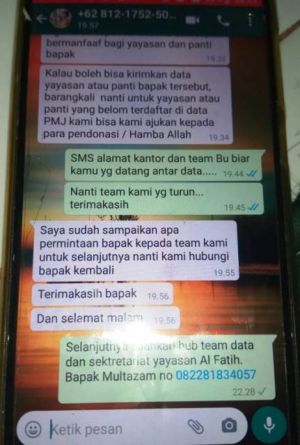 Lagi Nama Camat Pasar Dicatut, Kali Ini Sebar Pesan WA Janji Berikan Bantuan Donasi ke Panti Asuhan