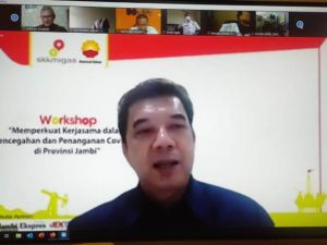SKK Migas-Petrochina Gelar Workshop Perkuatan Kerja Sama Pencegahan COVID-19
