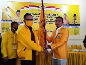Ahmad Jahfar Terpilih Secara Aklamasi Untuk Pimpin Golkar Tanjabbar