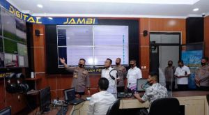 Kapolda Jambi Pantau Titik Api Via Aplikasi Asap Digital 