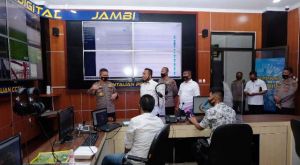 Antisipasi Karhutla, Polda Jambi Tambah CCTV Asap Digital di 5 Area