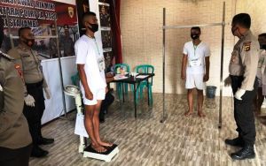 Polresta Jambi Cek Kelengkapan Adminitrasi Awal Calon Bintara Polri