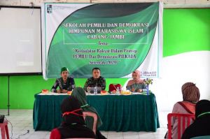 HMI Cabang Jambi Launching Sekolah Pemilu Angkatan I