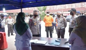 Putus Mata Rantai Penyebaran Covid-19, Kapolda Jambi Cek Pos Penyekatan di Perbatasan 