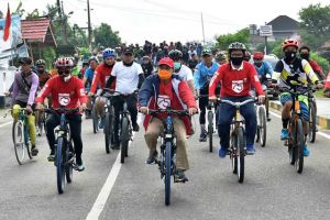 Gubernur Jambi Giatkan Olahraga Sepeda Hadapi Pandemi Covid-19