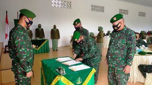Dandim Pimpin Sertijab dan Laporan Korps Perwira Kodim 0415/Batanghari