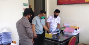 Kandidat Cabup Muklis Datangi Polres Tanjabbar