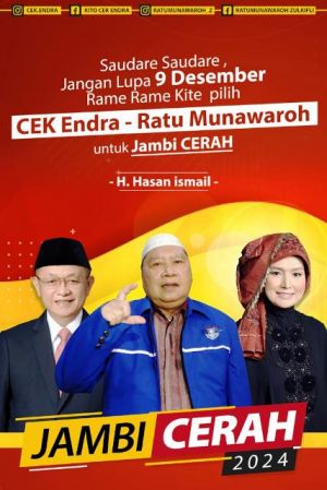 Sesepuh PAN Ini Siap Menangkan CE-Ratu di Tanjabtim, H Hasan: Saya Siap Saingi  Romi