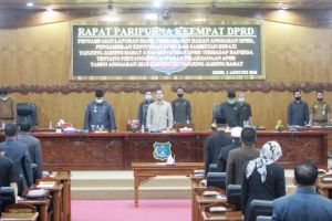 DPRD Tanjabbar Gelar Rapat Paripurna Ke 4 Pertanggungjawaban APBD 2019